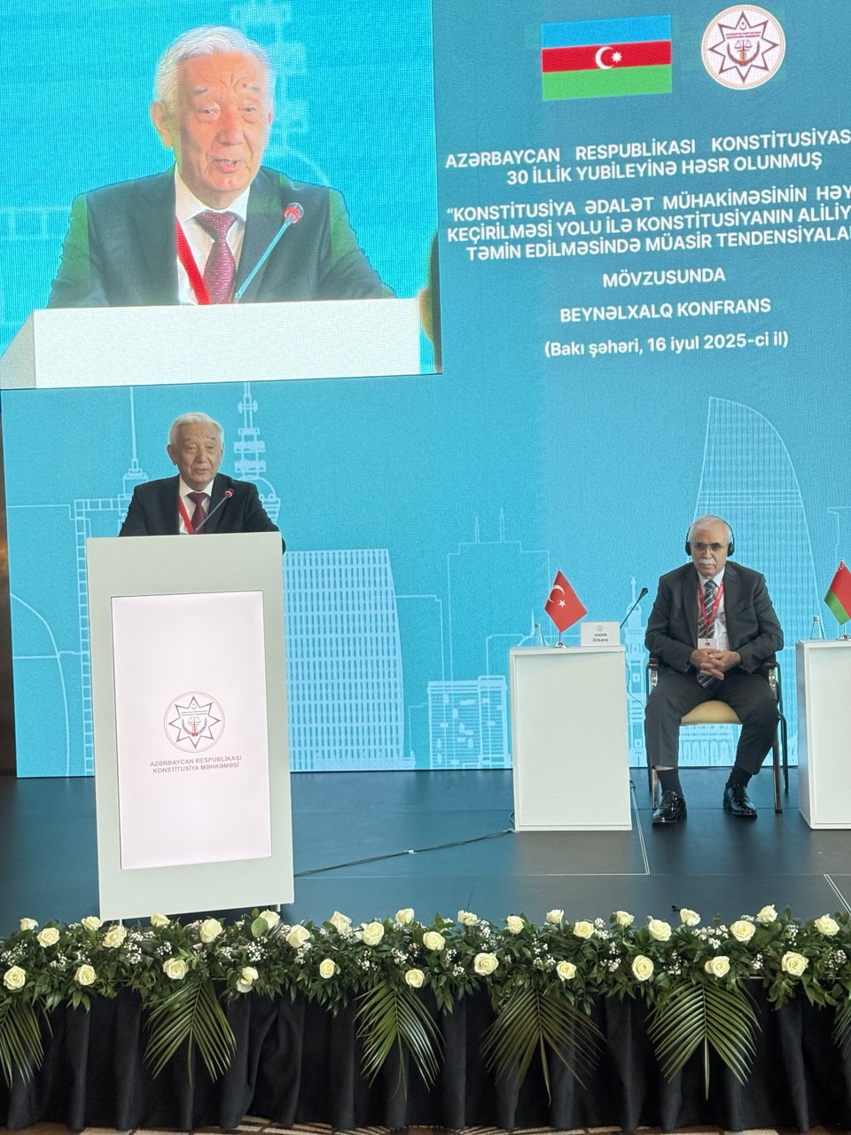 Delegation of the Constitutional Court of the Republic of Uzbekistan Participates in the International Conference Dedicated to the 30th Anniversary of the Constitution of the Republic of Azerbaijan