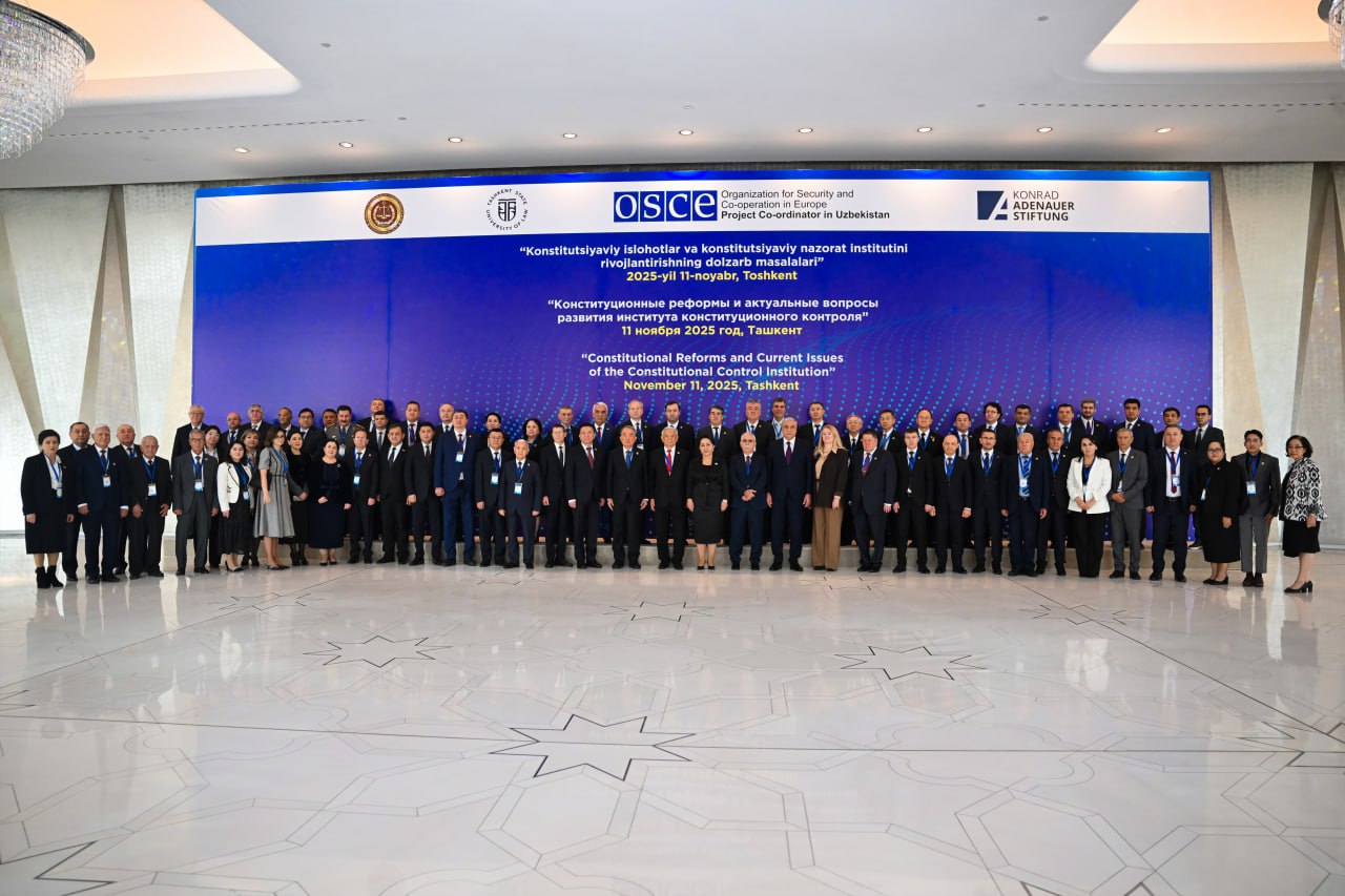 КОНСТИТУЦИЯВИЙ ИСЛОҲОТЛАР ВА КОНСТИТУЦИЯВИЙ НАЗОРАТ ИНСТИТУТИНИ РИВОЖЛАНТИРИШНИНГ ДОЛЗАРБ МАСАЛАЛАРИ МУҲОКАМА ҚИЛИНДИ