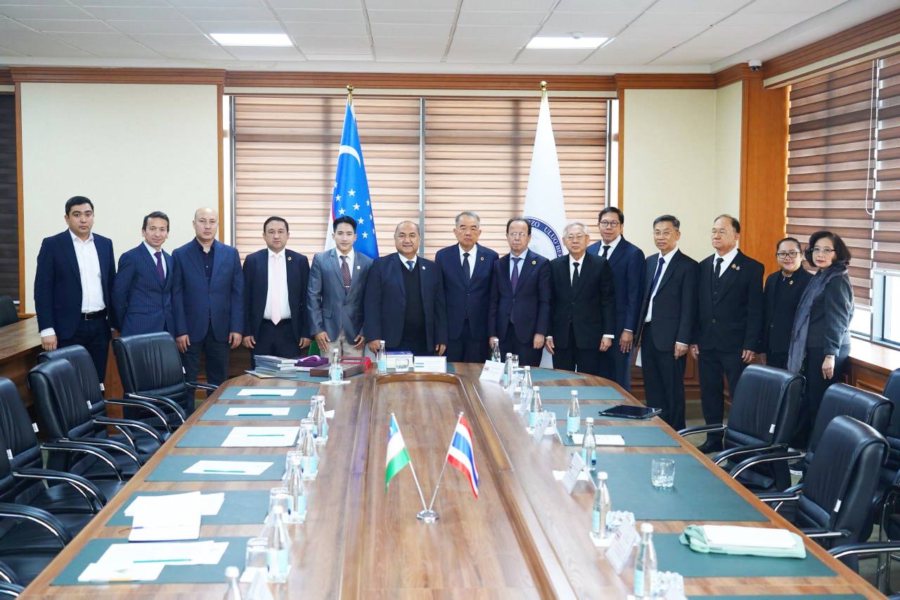 Таиланд Қироллиги Конституциявий суди делегацияси Ўзбекистон Миллий Университетида бўлди