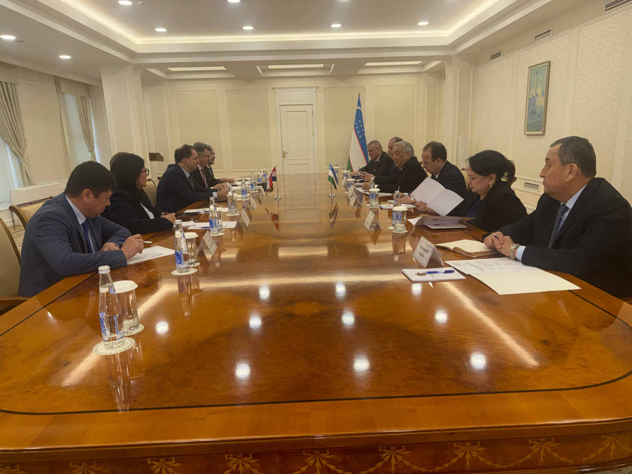 Конституциявий судда Хорватия ва Ўзбекистон парламентлараро дўстлик гуруҳи билан учрашув бўлиб ўтди 